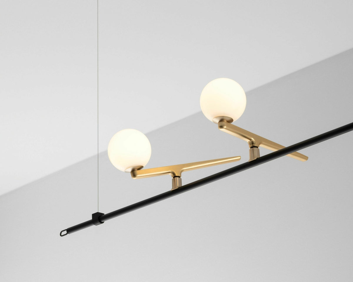 Haute suspension noire Yanzi - Artemide - The Cool Republic