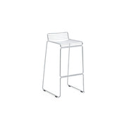 Bar stool in galvanized steel 75cm Hee - Hay