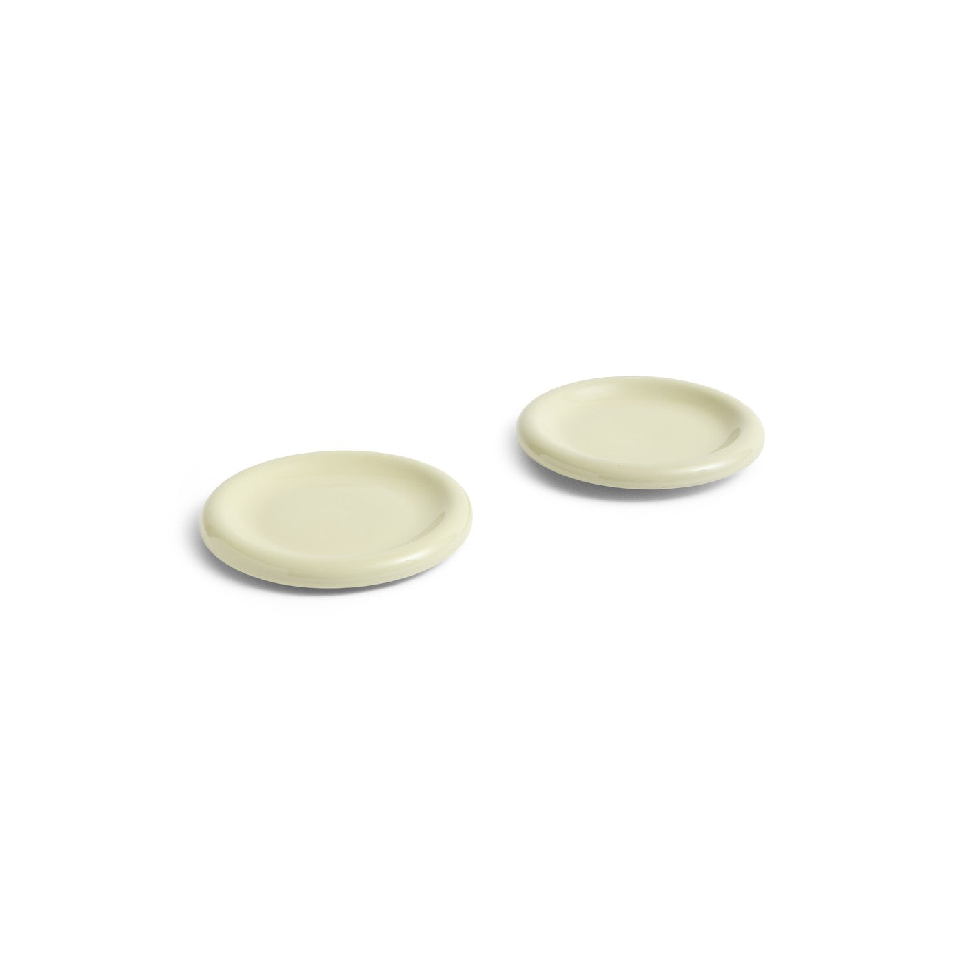 2 Terracotta Plates Pistachio Green 18 cm Barro - HAY