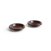 2 bols en terre cuite bordeaux 20 cm Barro - Hay