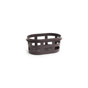 Panier de linge en plastique recyclé bordeaux 57,5 x 37,5 x 24,5cm Basket - HAY