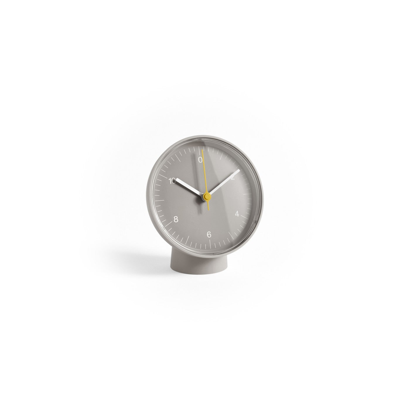 Reloj de mesa metal gris 13 cm - HAY