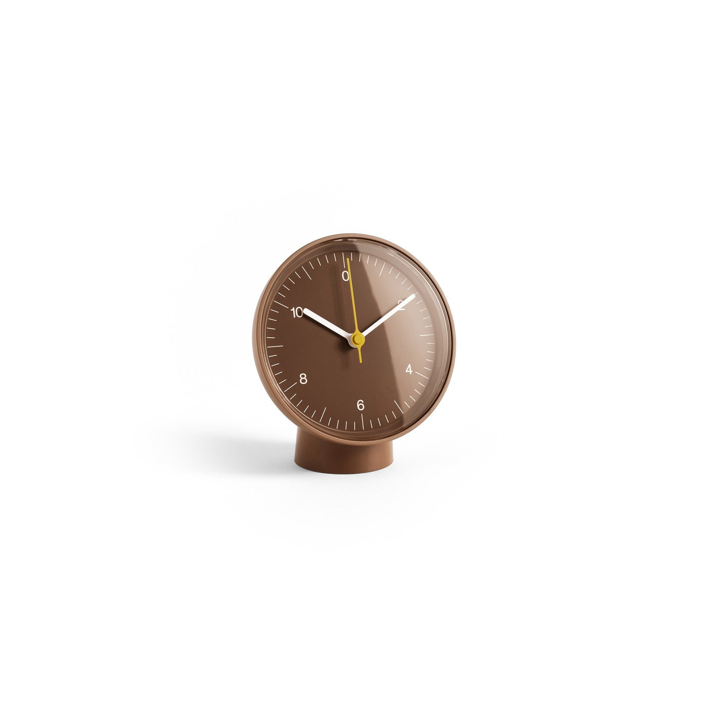 Reloj de mesa metal marrón 13 cm - HAY