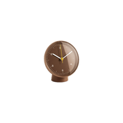 Horloge de table en métal marron 13 cm - HAY