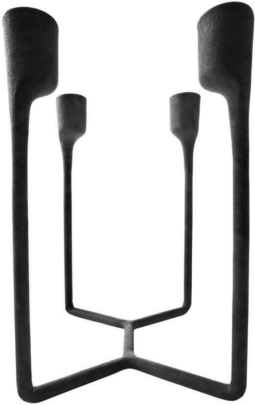Heima 4armed Candlestick noir - Normann Copenhagen - The Cool Republic