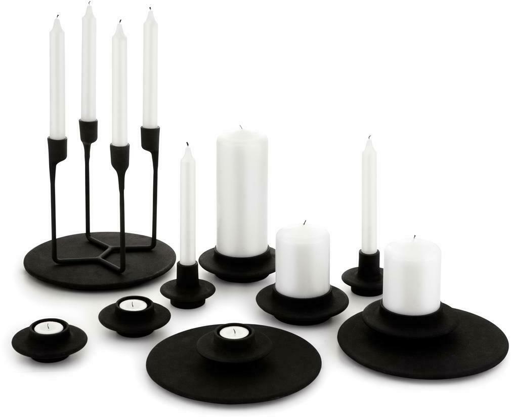 Heima 4armed Candlestick noir - Normann Copenhagen - The Cool Republic