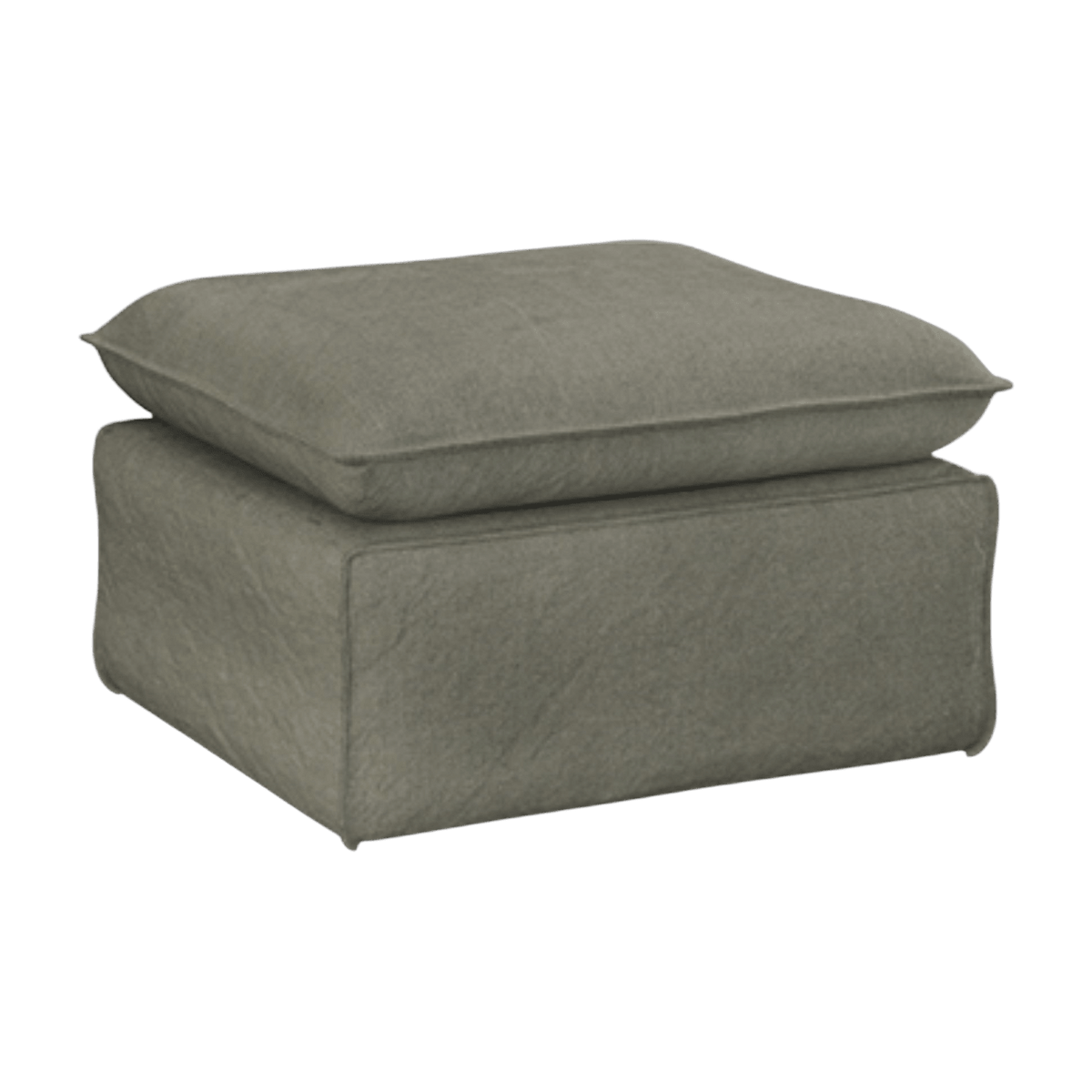 Hocker Linen Army Green - HKLIVING - The Cool Republic