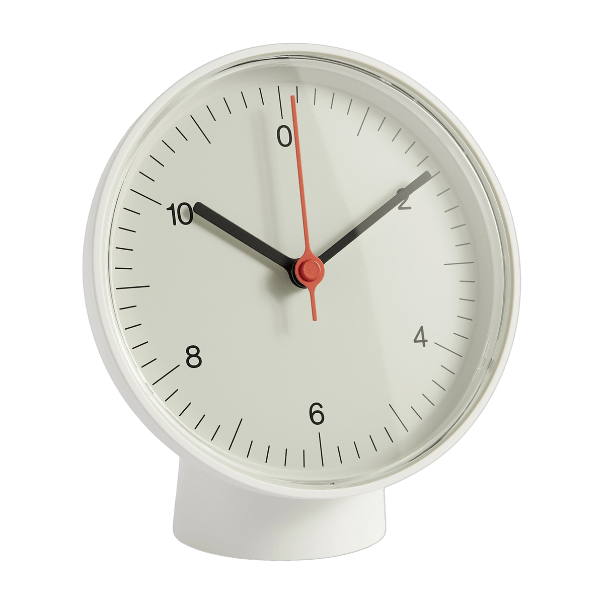 Horloge de table blanche 13 cm - HAY - The Cool Republic
