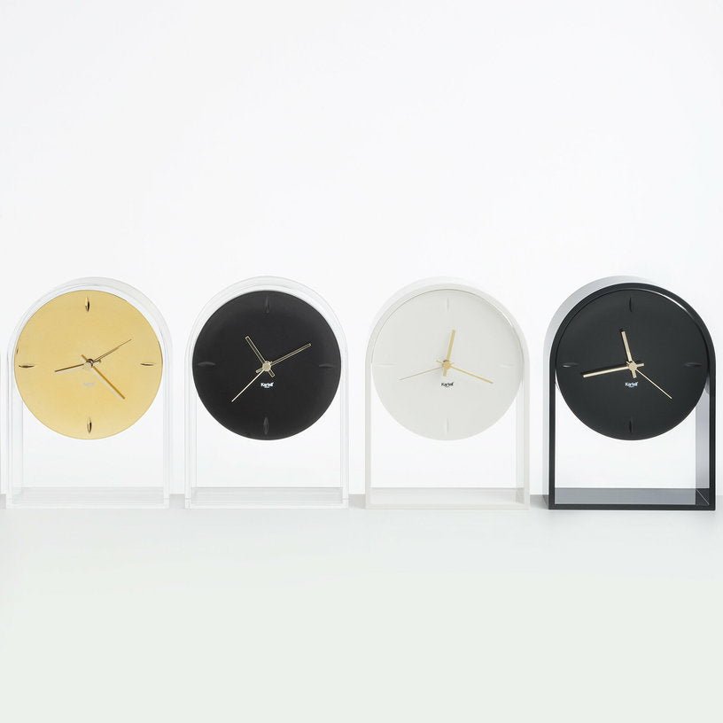 Horloge doré Air du temps - Kartell - The Cool Republic