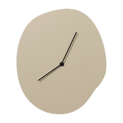 Horloge murale beige 28 x 33 cm Melt - Ferm Living - The Cool Republic
