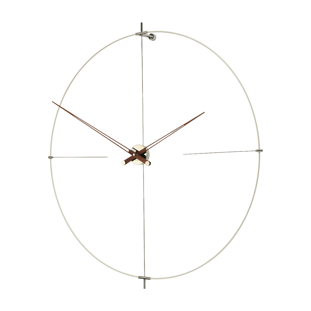Horloge murale blanche Bilbao N - Nomon - The Cool Republic