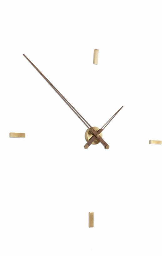 Horloge murale dorée 4 signaux horaires Tacón G - Nomon - The Cool Republic