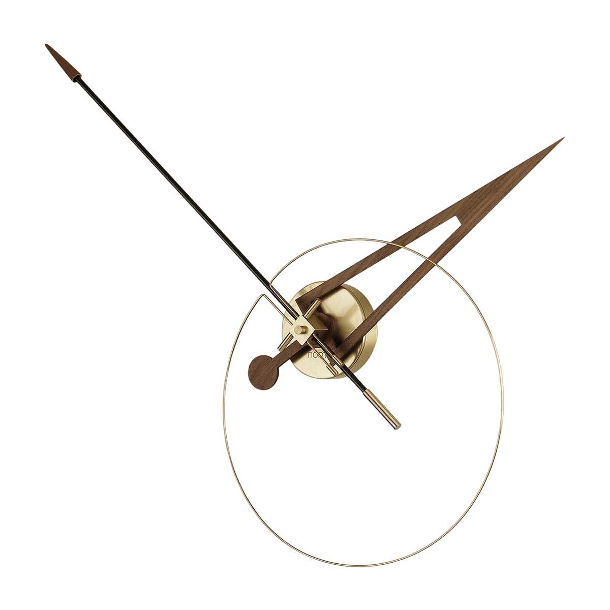 Horloge murale dorée Cris G - Nomon - The Cool Republic