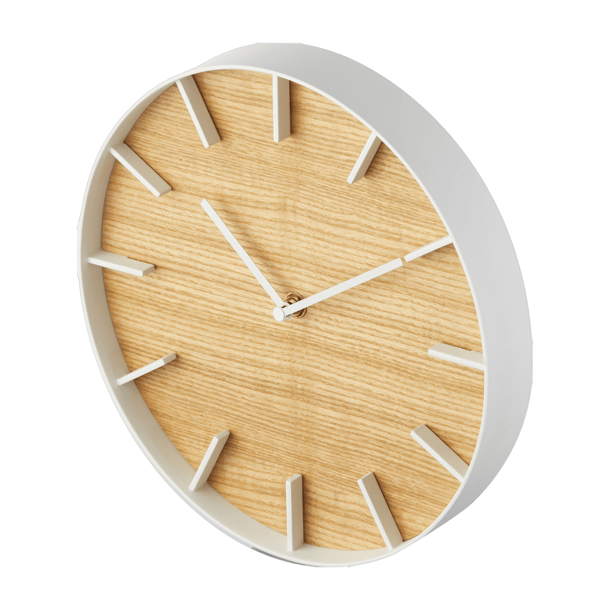Horloge murale en bois clair Rin - Yamazaki - The Cool Republic