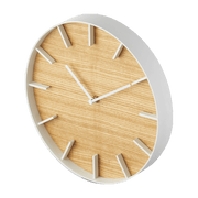 Horloge murale en bois clair Rin - Yamazaki - The Cool Republic