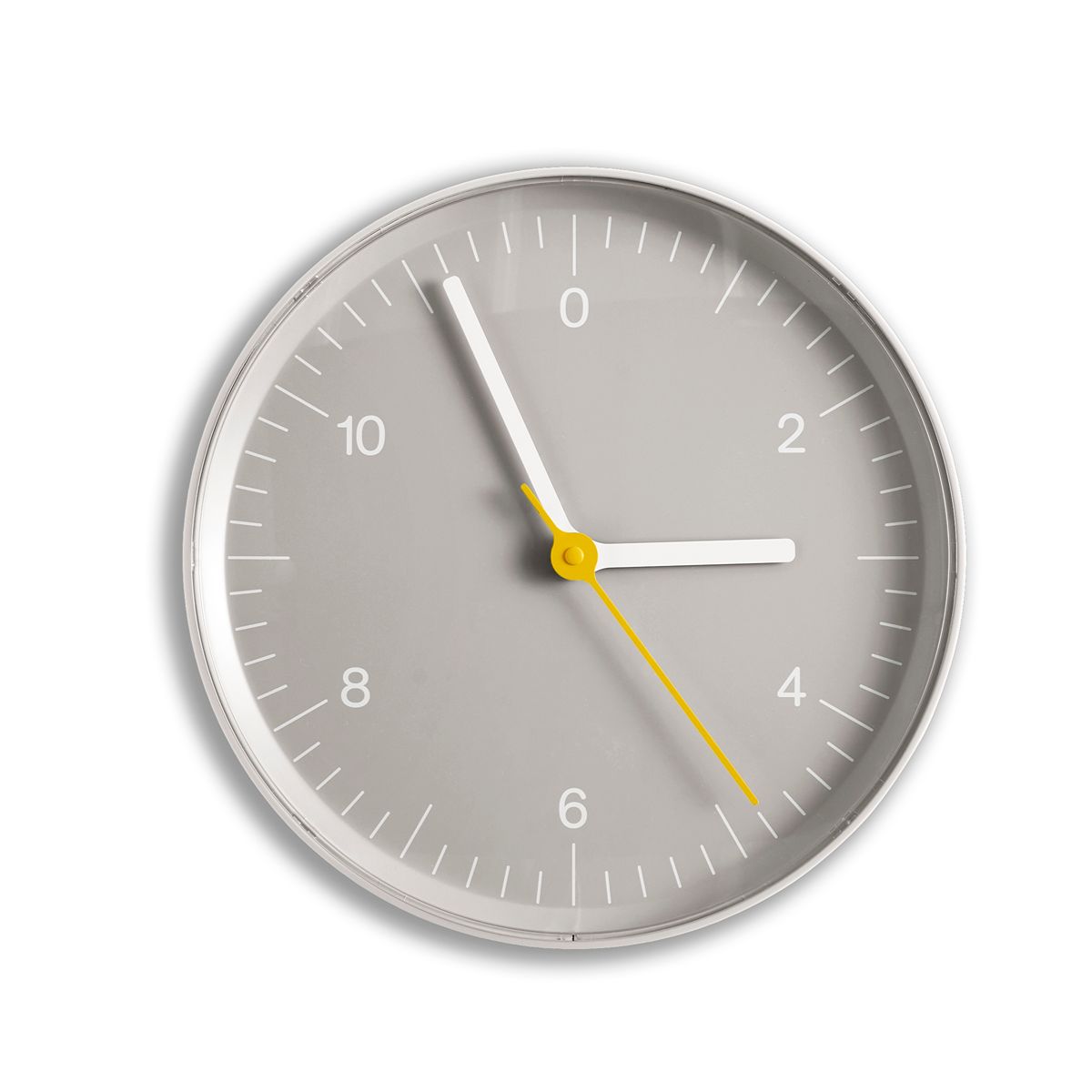 Horloge murale en métal gris 26,5cm - HAY - The Cool Republic