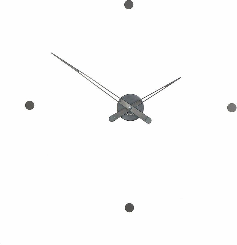 Horloge murale grise 4 signaux horaires Rodón T - Nomon - The Cool Republic