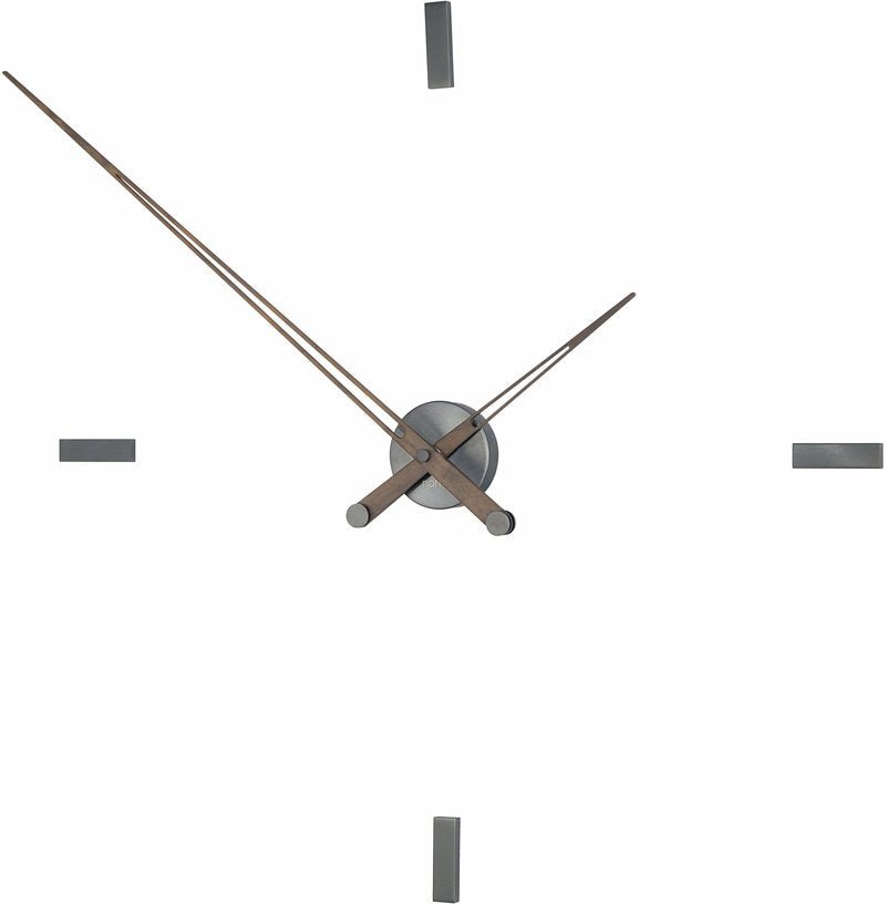 Horloge murale grise 4 signaux horaires Tacón T - Nomon - The Cool Republic