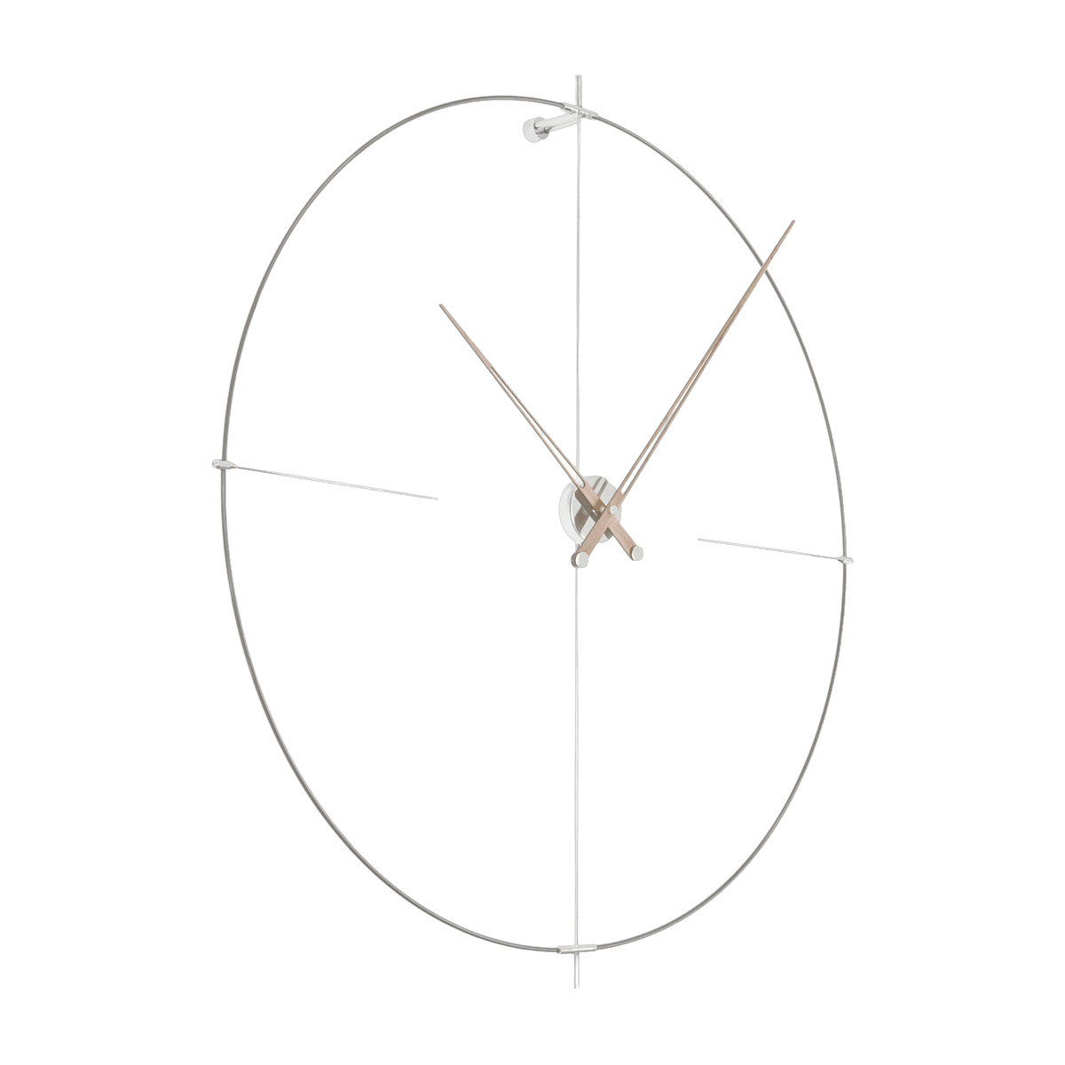 Horloge murale noire Bilbao N - Nomon - The Cool Republic