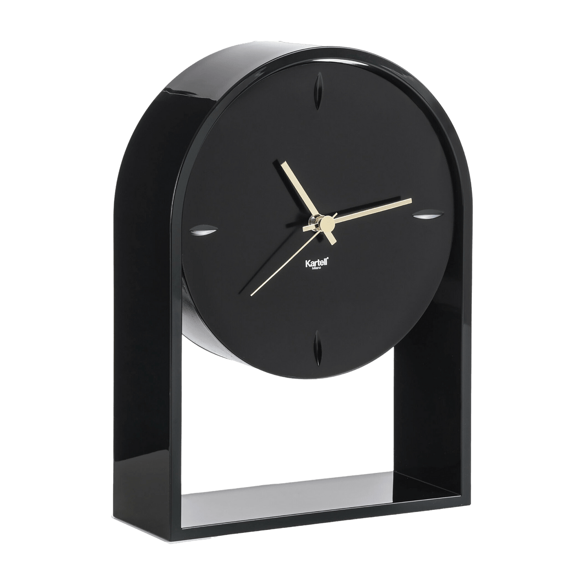 Horloge noir Air du temps - Kartell - The Cool Republic