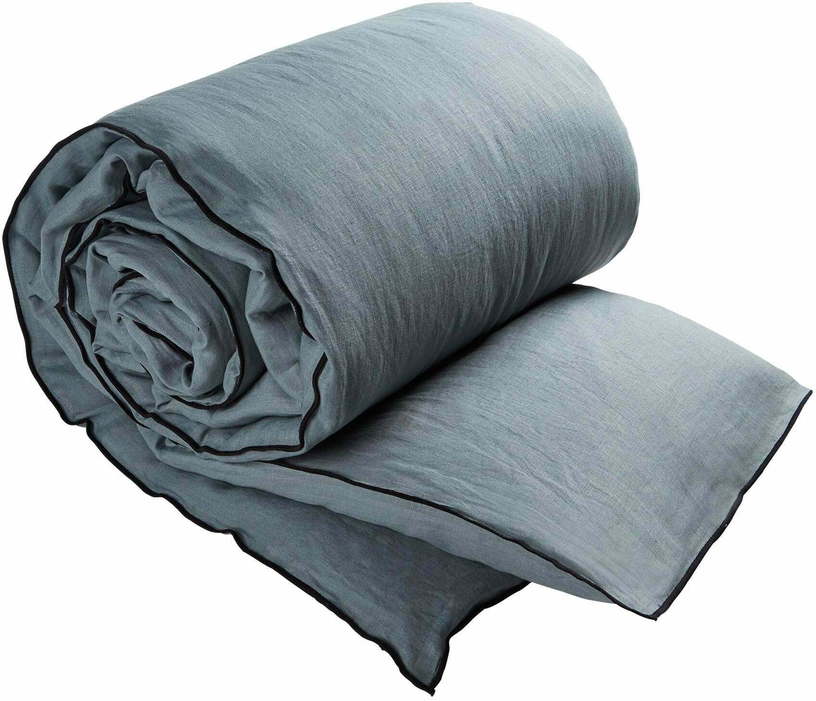 Housse De Bout De Lit Carlina Vert Et Bourdon Noir - Madura - The Cool Republic
