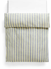 Housse de couette à rayures bleu clair 200 x 210 cm Été - HAY - The Cool Republic