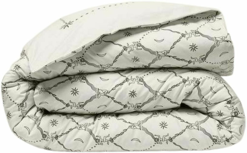 Housse De Couette Astra Naturel Et Noir 240 x 260 cm - Madura - The Cool Republic