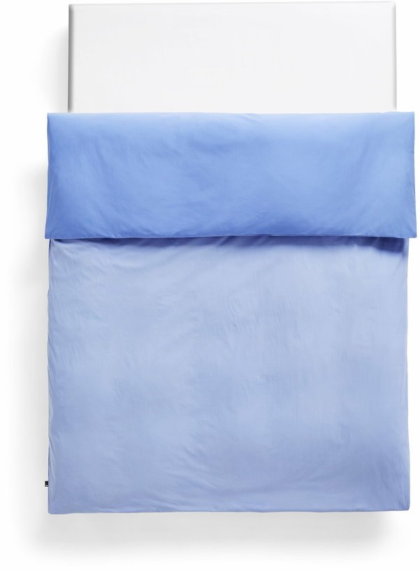 Housse de couette bleu ciel 220 x 220 cm Duo - HAY - The Cool Republic