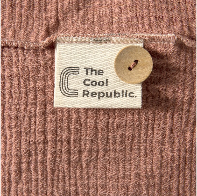 Housse de couette framboise en gaze de coton 240 x 220 cm - The Cool Republic - The Cool Republic