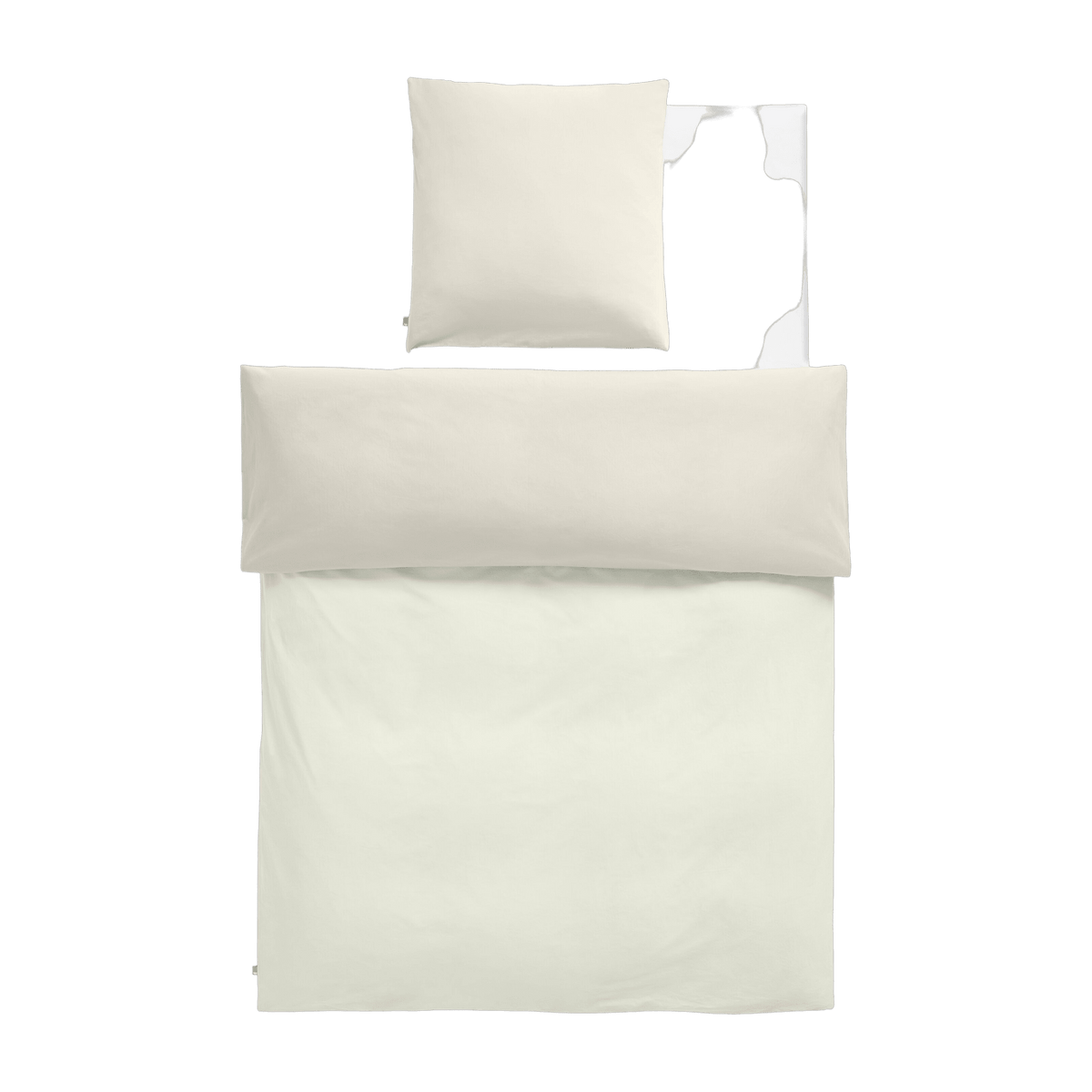 Housse de couette ivoire 200 x 220 cm Duo - HAY - The Cool Republic