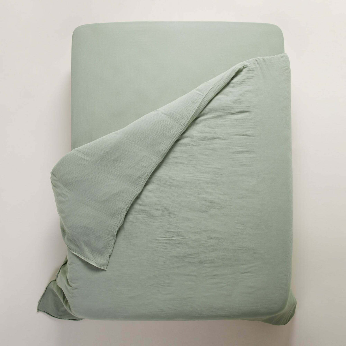Housse De Couette Lou Vert Sauge - Madura - The Cool Republic