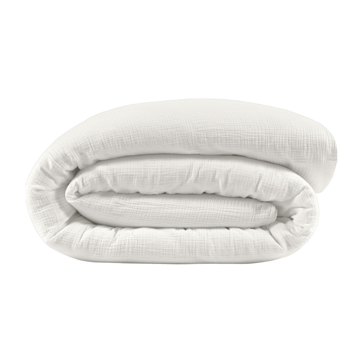 Housse de couette milk en gaze de coton 200 x 200 cm - The Cool Republic - The Cool Republic
