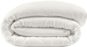 Housse de couette milk en gaze de coton 240 x 220 cm - The Cool Republic - The Cool Republic