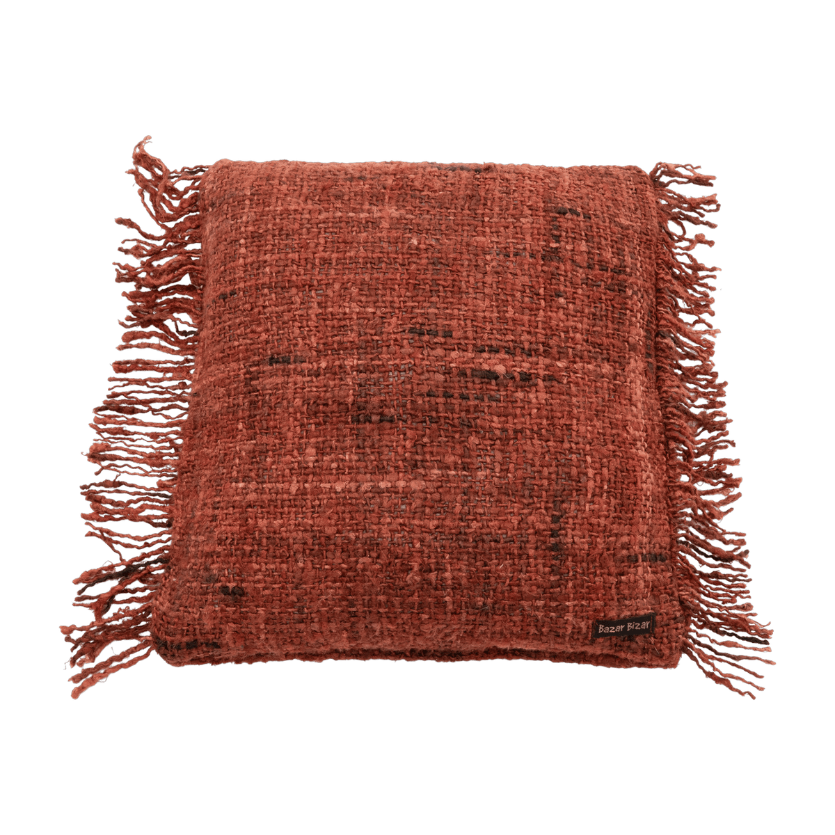 Housse de coussin 40 x 40 cm rouge cerise Oh My Gee - Bazar Bizar - The Cool Republic