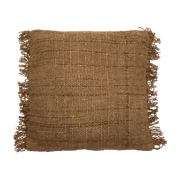 Housse de coussin 60 x 60 cm brun Oh My Gee - Bazar Bizar - The Cool Republic