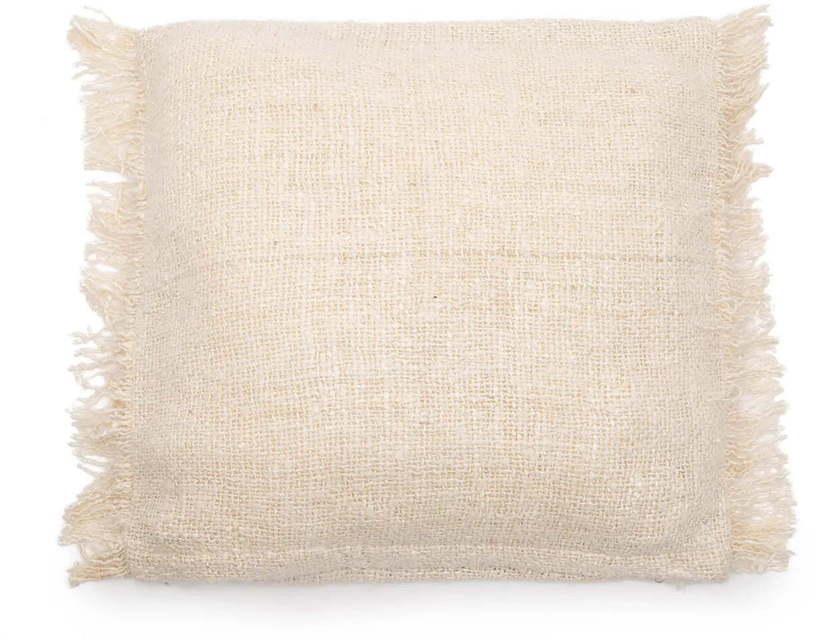 Housse de coussin 60 x 60 cm crème Oh My Gee - Bazar Bizar - The Cool Republic