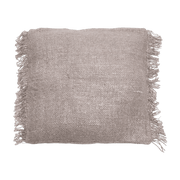 Housse de coussin 60 x 60 cm gris perle Oh My Gee - Bazar Bizar - The Cool Republic