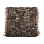 Housse de coussin 60 x 60 cm noir cuivre Oh My Gee - Bazar Bizar - The Cool Republic