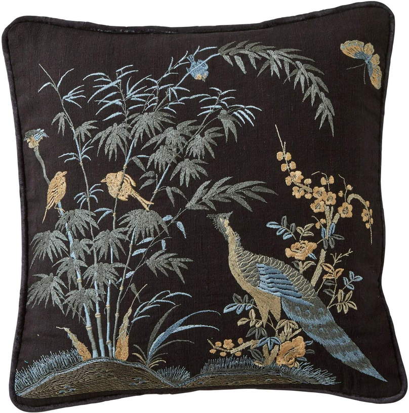 Housse De Coussin Asya Noir Multicolore - Madura - The Cool Republic