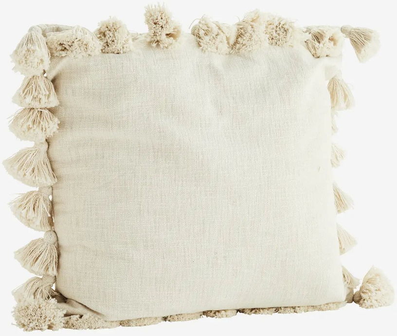 Housse de coussin avec glands - Madam Stoltz - The Cool Republic