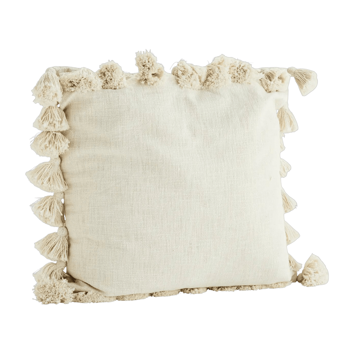 Housse de coussin avec glands - Madam Stoltz - The Cool Republic