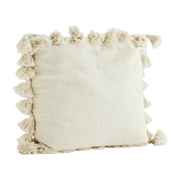 Housse de coussin avec glands - Madam Stoltz - The Cool Republic