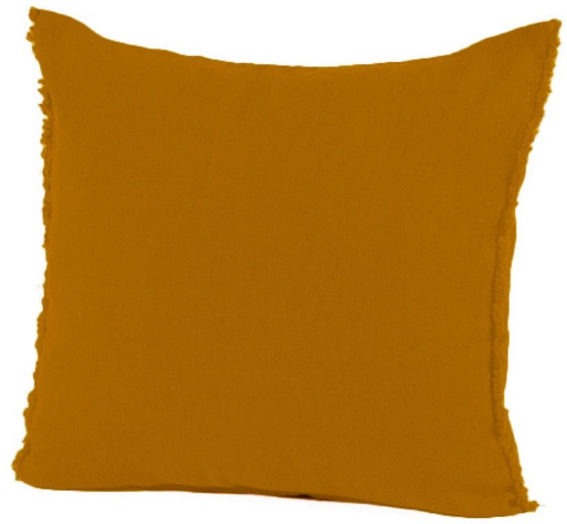 Housse de coussin bronze avec garnissage 45 x 45 cm Viti - Haomy - The Cool Republic