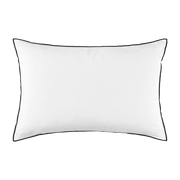 Housse De Coussin Carlina Blanc Et Bourdon Noir - Madura - The Cool Republic