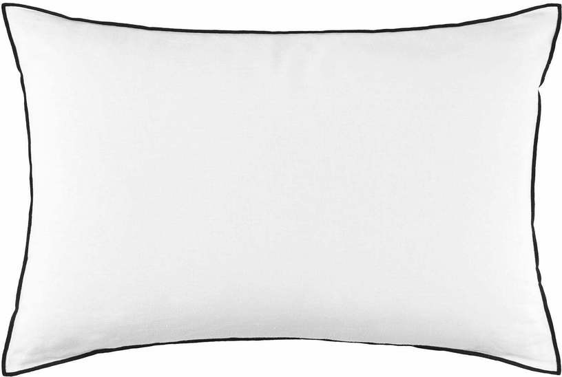 Housse De Coussin Carlina Blanc Et Bourdon Noir - Madura - The Cool Republic