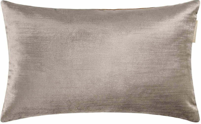 Housse De Coussin Castiglione Jaune Ocre Et Taupe - Madura - The Cool Republic