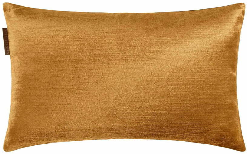 Housse De Coussin Castiglione Jaune Ocre Et Taupe - Madura - The Cool Republic