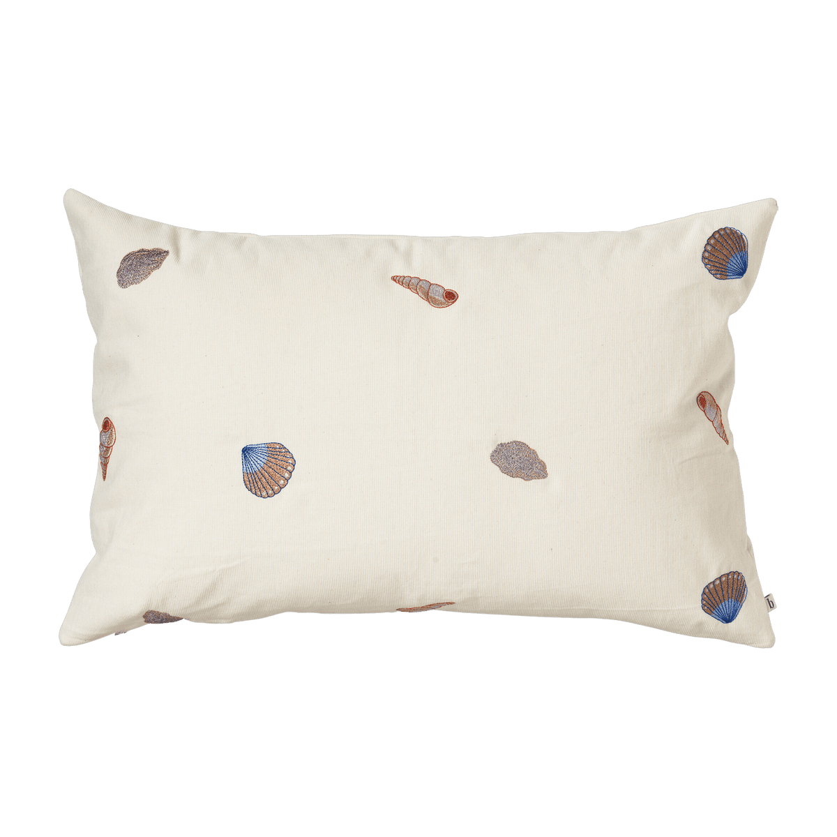 Housse de coussin couleur sable 40 x 60 cm Coquillage - Broste Copenhagen - The Cool Republic