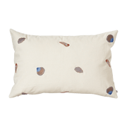 Housse de coussin couleur sable 40 x 60 cm Coquillage - Broste Copenhagen - The Cool Republic
