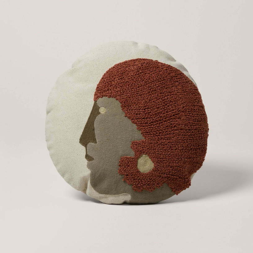 Housse De Coussin Diana Naturel Multicolore - Madura - The Cool Republic